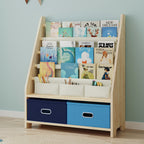 2-in-1 Children's Bookcase with 2 Toy Drawers (9605416190103)