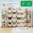 Toy Organizers and Storage with Bookshelf (9570905850007)