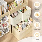 Toy Organizer with Bins and Drawers for Kids Room (9570753282199)