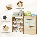 Toy Organizer with Bins and Drawers for Kids Room (9570753282199)