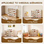 Books & Toys Organized, Solid Pine Storage Organizer (9570894184599)