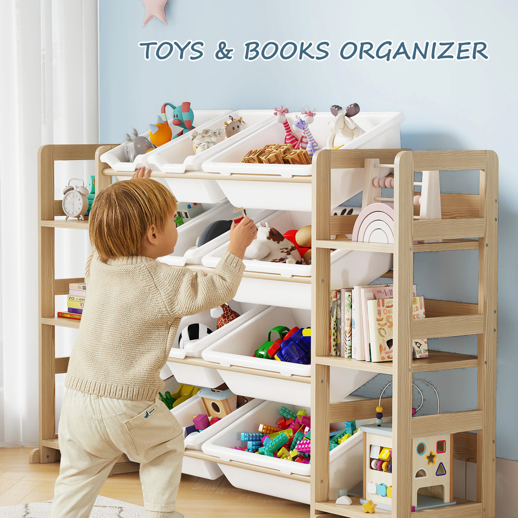 Toy Organizers and Storage with Bookshelf (9570905850007)