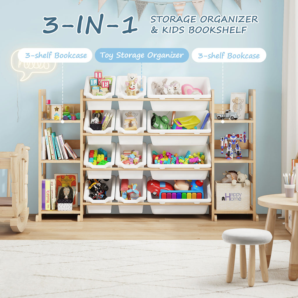 Toy Organizers and Storage with Bookshelf (9570905850007)