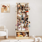 2-in-1 Stuffed Animal Storage with Cube Base & Elastic Rope (9570904309911)
