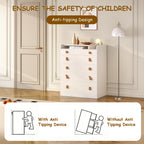 5-Drawer Changing Table with Fold-Down Top (9570901328023)