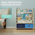 2-in-1 Children's Bookcase with 2 Toy Drawers (9605416190103)