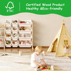 Books & Toys Organized, Solid Pine Storage Organizer (9570894184599)